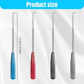 BYHKLW Fishing Hook Quick Removal Device, 2024 New Fishing Hook Remover, Stainless Steel Hook Remover Fishing Handy and Practical, Portable Fishing Accessories for Small and Large Fishing Hooks