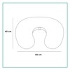 Nap Baby Funda Desmontable para Cojín de Lactancia para amamantar,