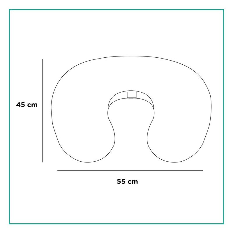 Nap Baby Funda Desmontable para Cojín de Lactancia para amamantar,