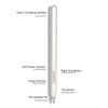 For Pro 3 Stylus Magnetic 4096 Pressure MPP2.0 Shortcut Keys