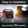 for Jackery 1000V2/1500/2000 V2 Pro Plus Extension Cable 16.5Ft DC7909-to-DC8020