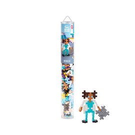 PLUS PLUS Building Blocks Toy - 100 pc Kids Construction Toys, Creative Learning Resources and STEM Play for Home and Travel - Girls and Boys Toys Age 5 Plus - Medical