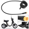 Eddwiin 130X Thumb Throttle Speed Control Accessories Waterproof Connector for