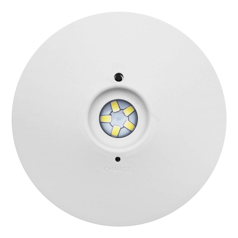 LED Round Emergency Light Ceiling Flush Mounted Maintained/Non Maintained EML05D