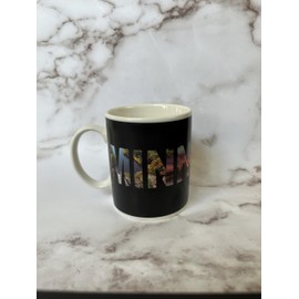 Sunkiss Unlimited Color Changing! State Landscapes ThermoH Exray Ceramic Coffee Mugs (State of Minnesota), Black