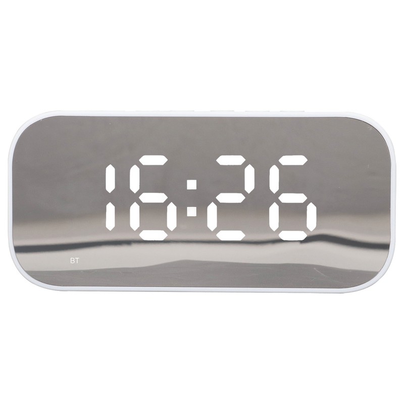 Alarm Clock Radio Portable Dimmer Control Dual Alarm FM Alarm