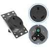 JORINDO 2pcs NEMA TT-30R,Industrial Power Wall RV Receptacle 30Amp 125V