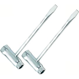 2pack Replacement Combination Screwdriver and Wrench 13 by 19 mm (13-by-19) Chainsaw T-Wrench Scrench Socket Spark Plug Chainsaw Adjustment Tool