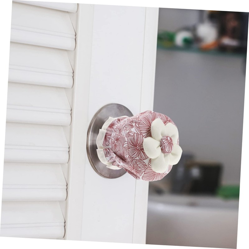 Operitacx 2 Stück Türknauf Handschuhe Knopfgriffabdeckungen Weiche Türgriffabdeckung Türknauf Dekorationen