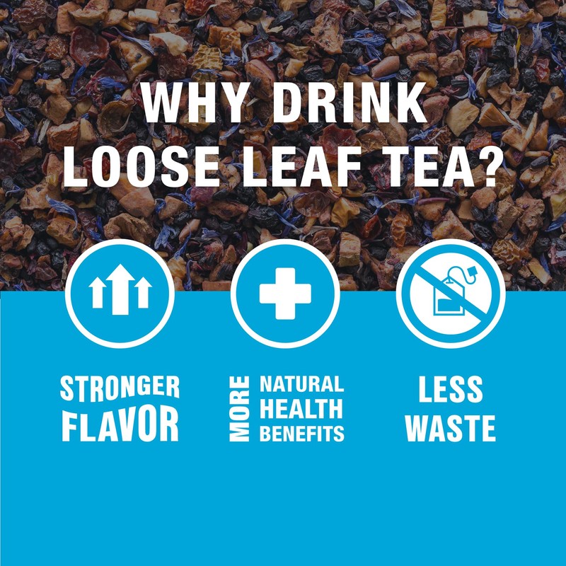Tiesta Tea - Blueberry Wild Child, Loose Leaf, Blueberry Hibiscus