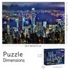 Bayby-Hong Kong Skyline at Night 1000 Piece Jigsaw Puzzle for
