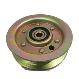 The ROP Shop Flat Idler Pulley fits John Deere 108 110 111 111H 112 112L 200 208 210 212 214