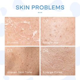 Milk Skincare Set -10PCS Milk Skincare Set for Teenagers Girls - Milk Beauty Gift Sets with Cleanser, Eye Cream, Sunscreen, Face Serum, Face Cream, Face Mask - Facial Kits for Women