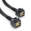 ipolex SFF-8643 to SFF-8643 Minisas HD cable, 0.8 meter (2.6ft),