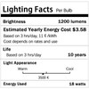 Zfegto FDS18E35/4 CFL Light Bulbs for Panasonic, 4 Pin G24q-2
