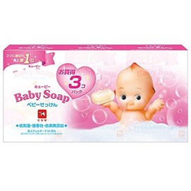 Kewpie Baby Soap, 3 Pack, 3.2 oz (90 g) x 3 Packs