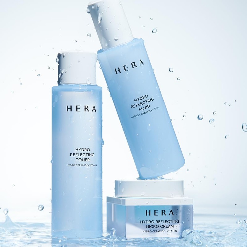 HERA Hydro Reflecting Fluid, 4.8 fl oz (140 ml)