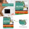 Yunshengmy Air Fryer Magnetic Cheat Sheet Set, Air Fryer Magnets