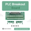 Peakloong IDC40P 40Pin Connector Strip Breakout Board Terminal Block Plug