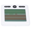LCD Electronic Alarm Clock Temperature Humidity Monitoring Alarm for Indoor