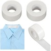 Protector De Cuello Desechable Para Camisas, 2 Rollos, Invisible, Autoadhesivo,