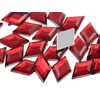 Allstarco 11x18mm Flat Back Diamond Acrylic Rhinestones Plastic Gems for