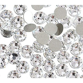 Jollin Crystal FlatBack Rhinestones For Nail Art Glue Fix 1.4mm SS3(2880pcs)