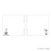 Gakken Stayful Kurashirei Square Ring Notebook, Black Tea D06882