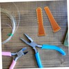 TOVINANNA 20pcs Poultry Plucking Fingers Rubber Hair Removal Rods for