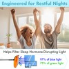 Orange Aviator Blue Light Blocking Glasses for Better Sleep -