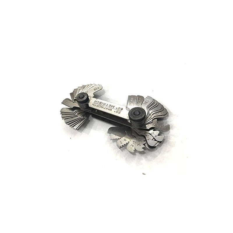 BRITISH WHITWORTH BSW & METRIC SCREWS BOLTS PITCH MEASURE THREAD