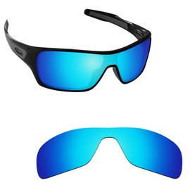 Alphax Ice Blue Polarized Replacement Lenses for Oakley Turbine Rotor OO9307