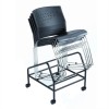 Boss Office Black Stacking Guest Stacking Chair