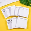 DTMEFJ Funny Sticky Note, 9 Pack Novelty Memo Pads, Funny