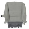 SecosAutoparts Driver & Passenger Side Bottom Replacement Leather Perforated Seat