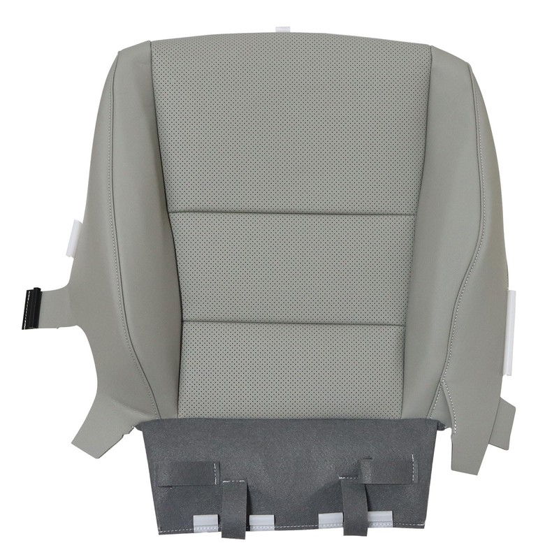 SecosAutoparts Driver & Passenger Side Bottom Replacement Leather Perforated Seat