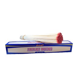 Generic Cartwright, 50 Count Fireplace Matches, Strike On Box, Extra Long 11 Inch (2), Red