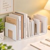 Multi Compartment Desktop Books Stand Organizer For Students Books And