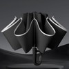 Automatic Umbrella Reflective Safety Strip Ring Buckle Umbrella Windproof Portable