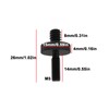 SING F LTD 4Pcs 1/4" to M5 Thread Adapter Screw