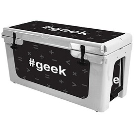 MightySkins (Cooler Not Included) Skin Compatible with RTIC 65 Cooler (2017 Model) - Geek | Protective, Durable, and Unique Vinyl Decal wrap Cover | Easy to Apply | Made in The USA