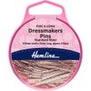 Hemline Extra Long Fine Pins for Sewing, Dressmaking, Quilting, Pinning,