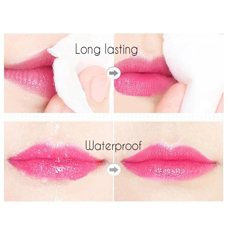 Btspring Clear Flower Jelly Lipstick, 6 Packs Nutritious Moisturizer Lip