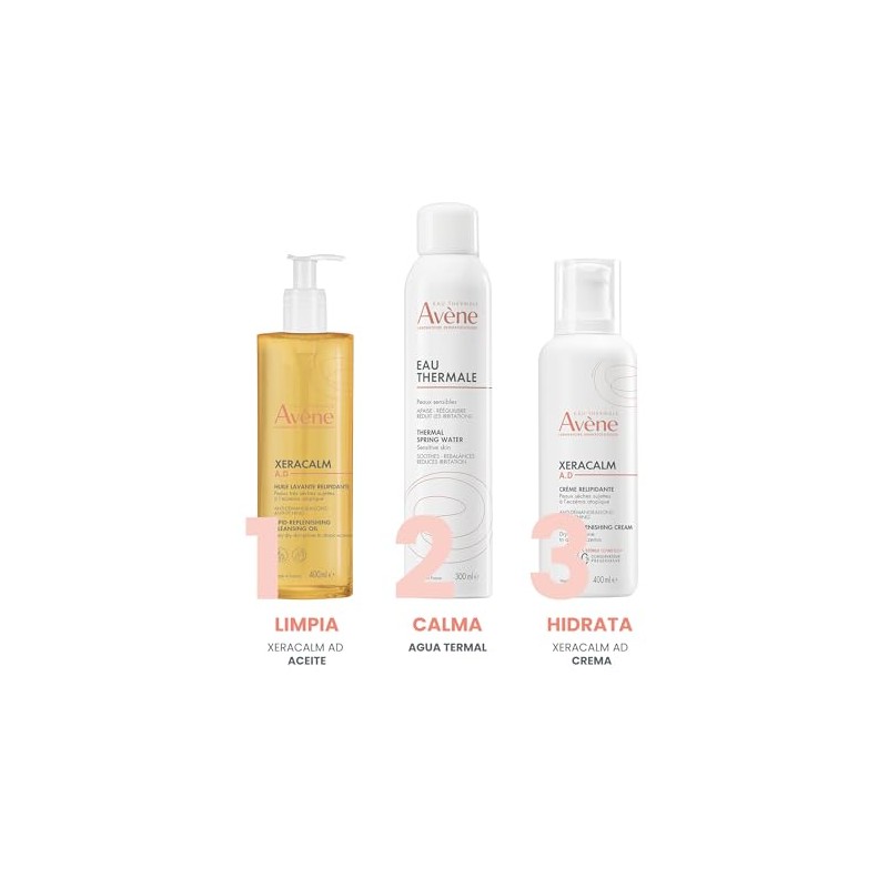 Avène Xeracalm A.D. - Olio Detergente Liporestitutivo, 400ml (Small)