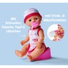 Simba New Born Baby Doll with Drinking and Nappy-Wetting Feature