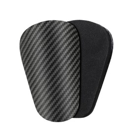 CTWHA 1 Pair Ultra Lightweight Imitation Carbon Fibre Leg Guard Mini Soccer Shin Guard Protective Gear Leg Guard for Soccer and Other Sports