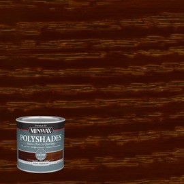 Minwax PolyShades Wood Stain + Polyurethane Finish – ½ Pint, Mission Oak, Gloss