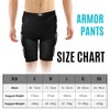 Hip Protection Riding Pants Protective Pad Shorts for Motorcycling Mountain