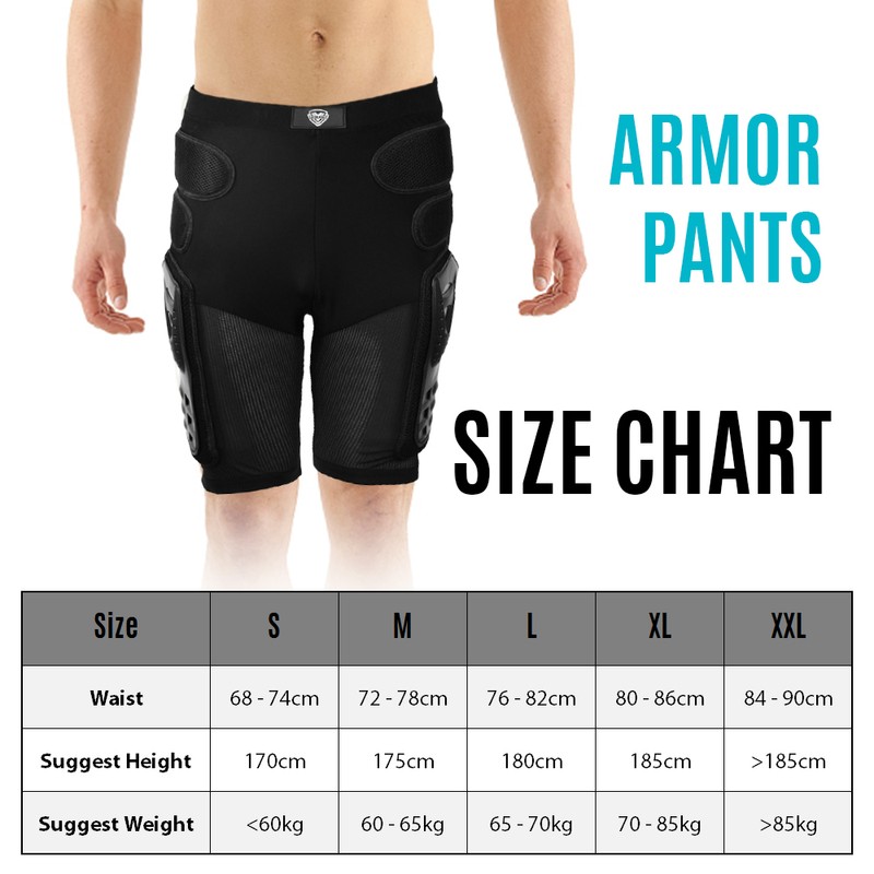 Hip Protection Riding Pants Protective Pad Shorts for Motorcycling Mountain