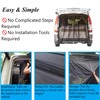 POPUBBY POPUBBY Magnetische Insektenschutznetze fr Ford-Transit Custom, Auto Heckklappe Fliegengitter